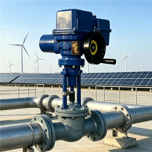 Liniowy siłownik elektryczny umożliwia nową kontrolę rurociągu energetycznego