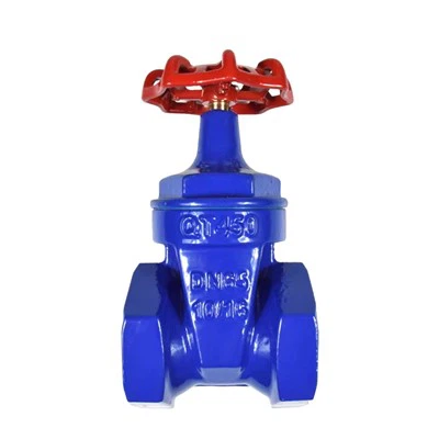 Zasuwa z gwintem żeliwnym, z elastycznym gniazdem