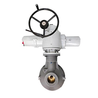 Siłownik elektryczny o wysokim momencie obrotowym z przekładnią stożkową