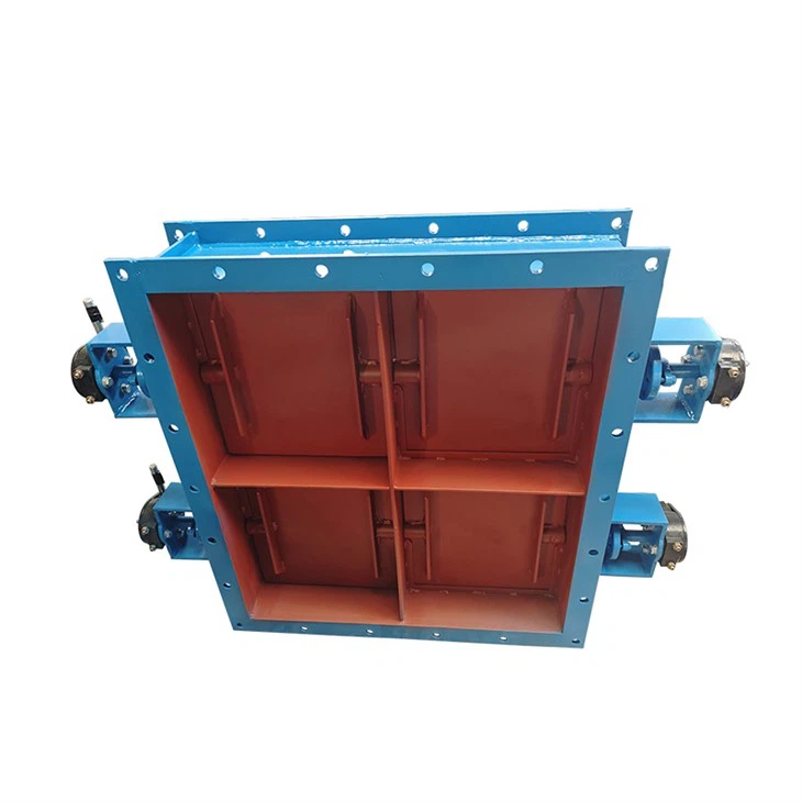 Square Air Volume Damper Butterfly Valve